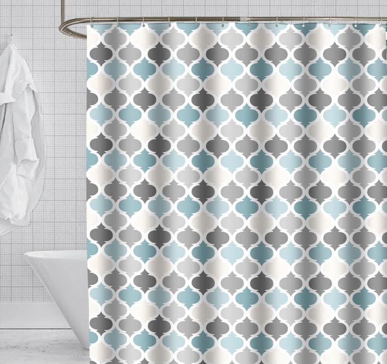 Rèm Nhà Tắm , Không Thấm Nước Vải Polyester