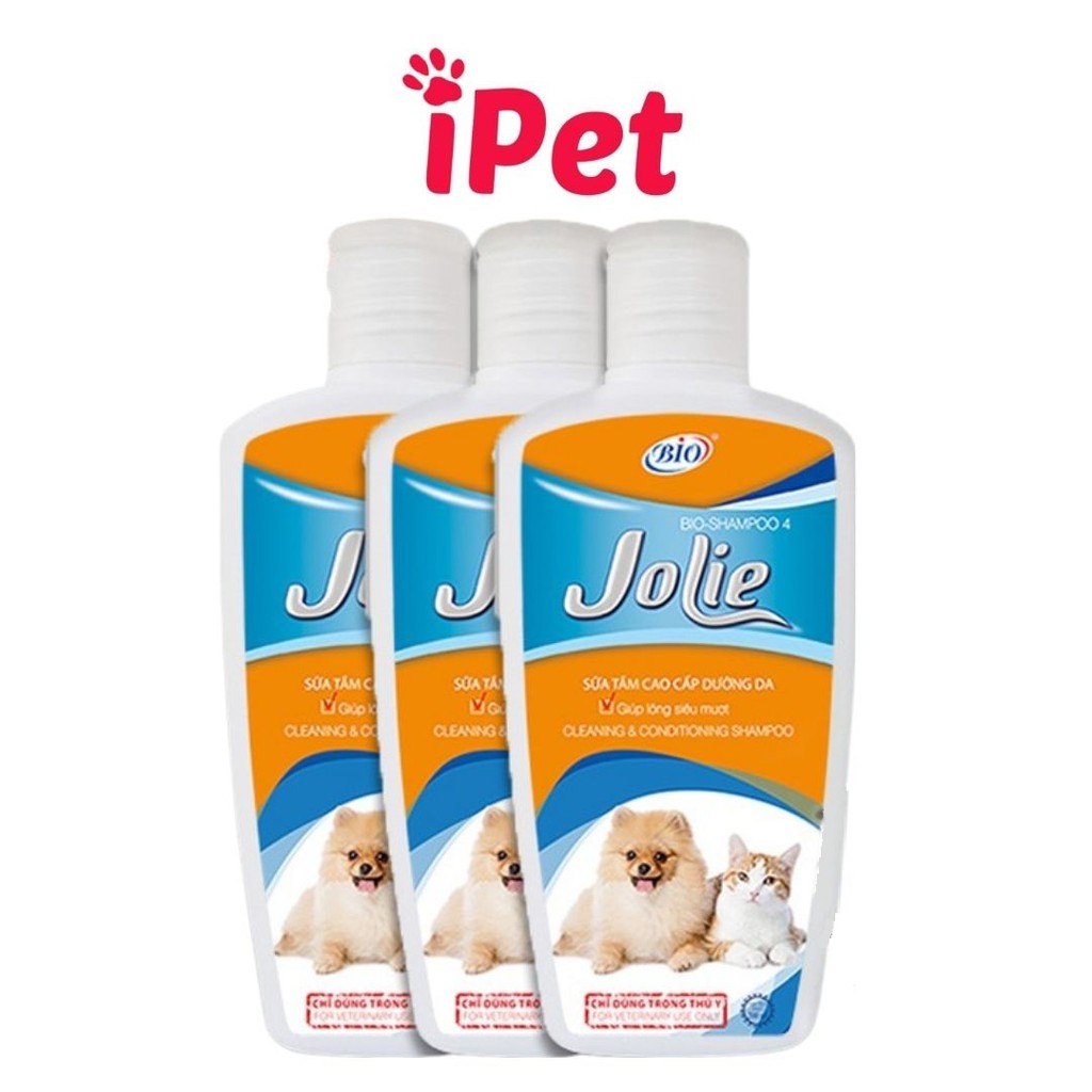 Sữa Tắm Mượt Lông Khử Mùi Cho Thú Cưng Chó Mèo Bio Jolie - iPet Shop