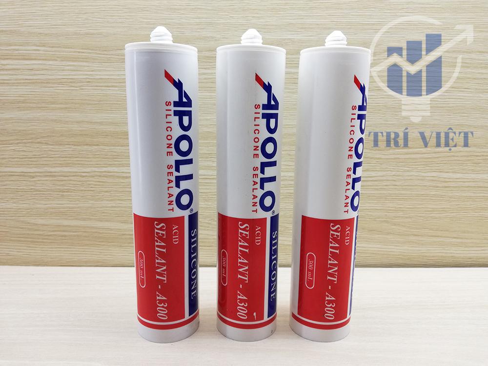 [HCM]Keo Silicon A300 Trắng Trong/ Trắng Đục/ Đen - Chất lượng