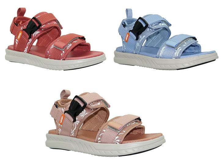 Sandal vento nữ chính hãng sd-nb89 be/nâu/xanh