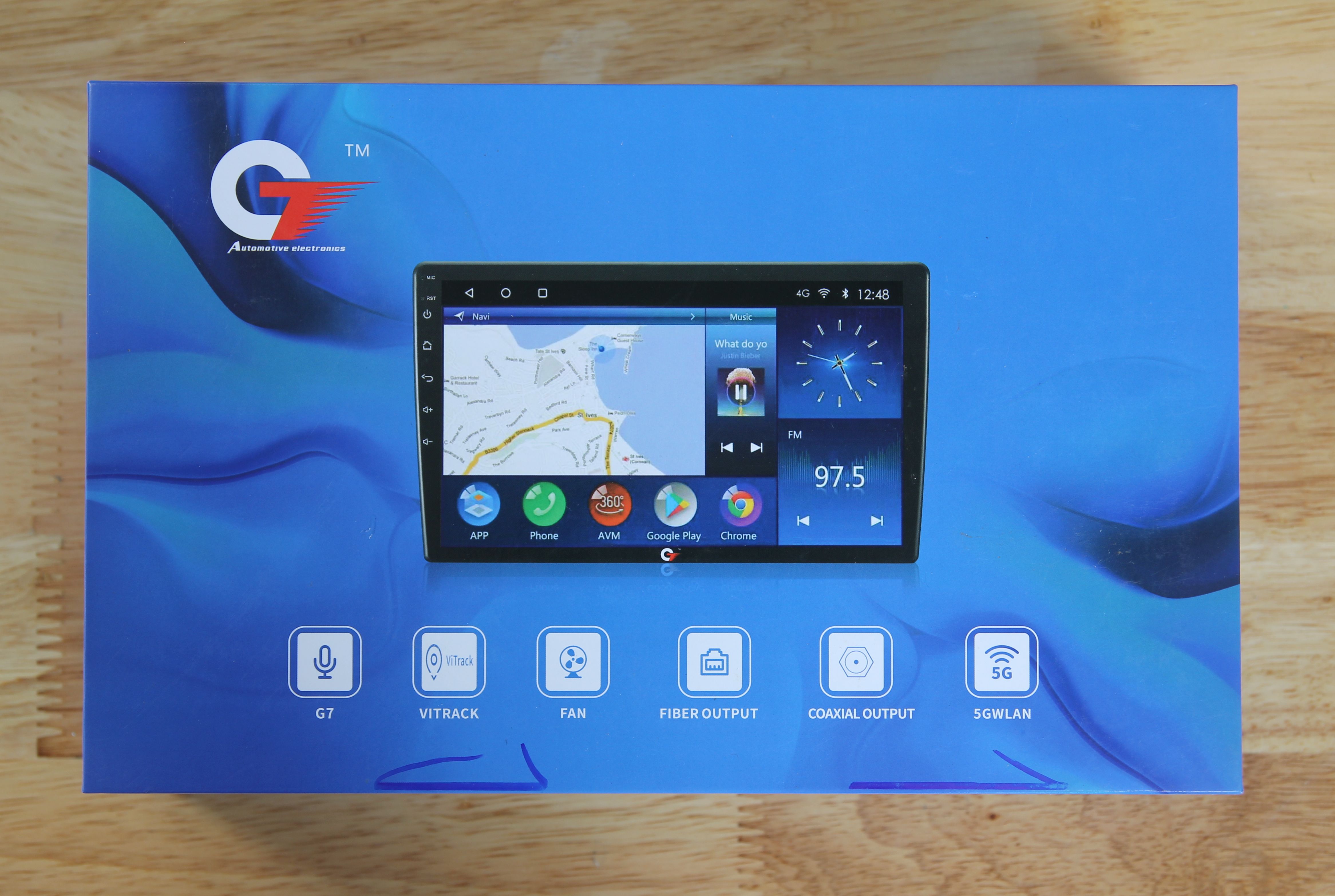 Màn hình ô tô Android G7 G3S 360° - Chip 8 lõi, RAM 3GB - ROM 32GB - Full HD - (9inch & 10inch)