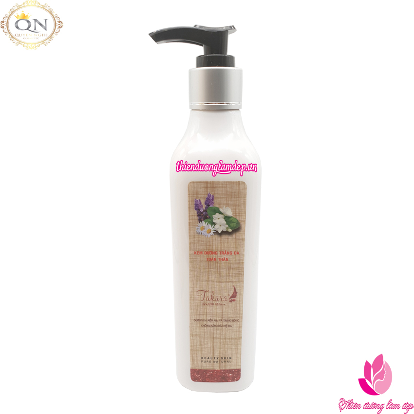 Kem dưỡng trắng da toàn thân TAKARA - 350ml