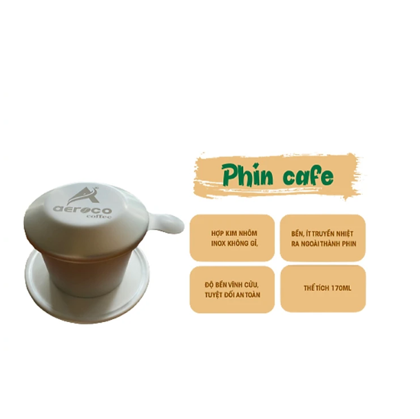 Phin nhôm cao cấp aeroco coffee