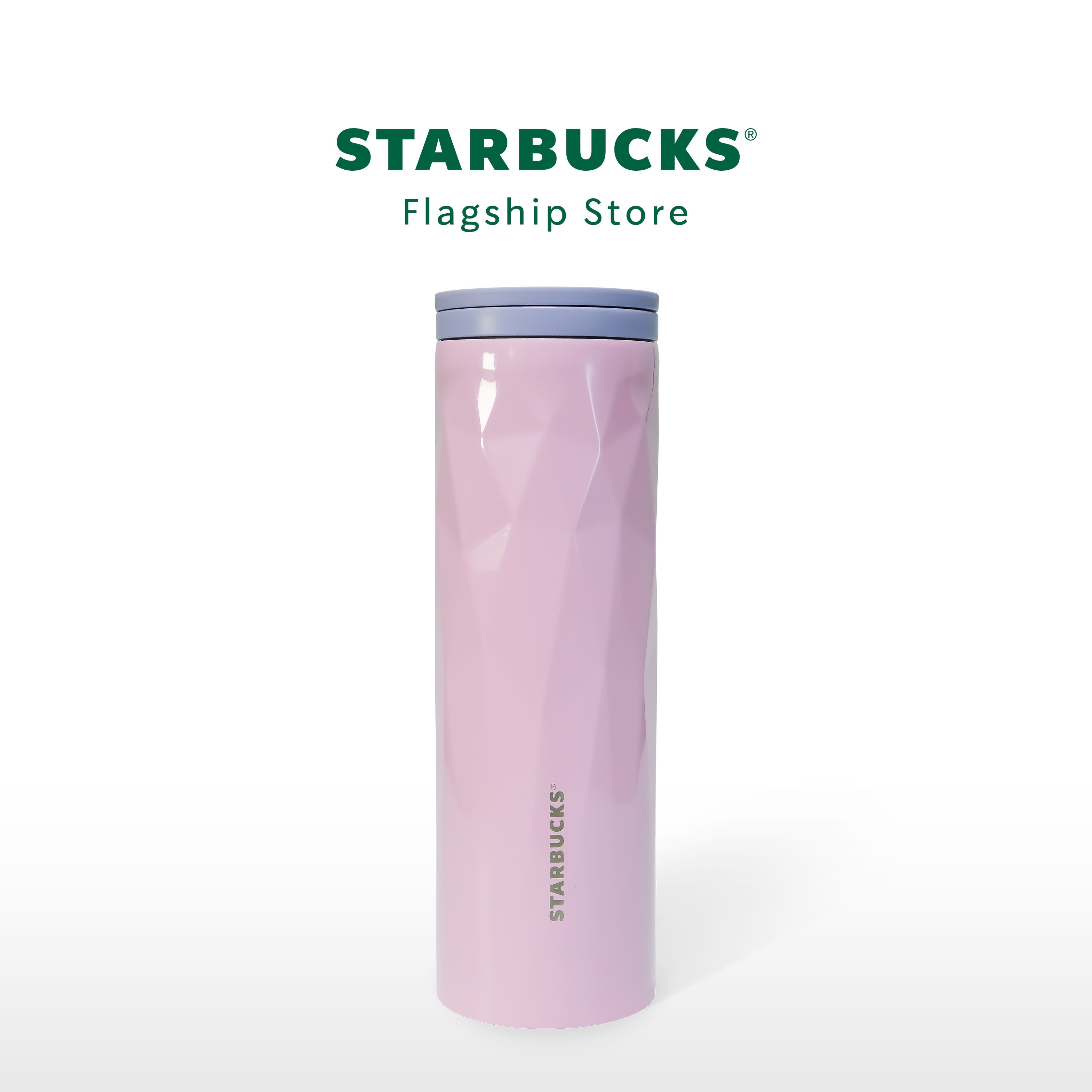 Bình starbucks giữ nhiệt 16oz spring pink facet