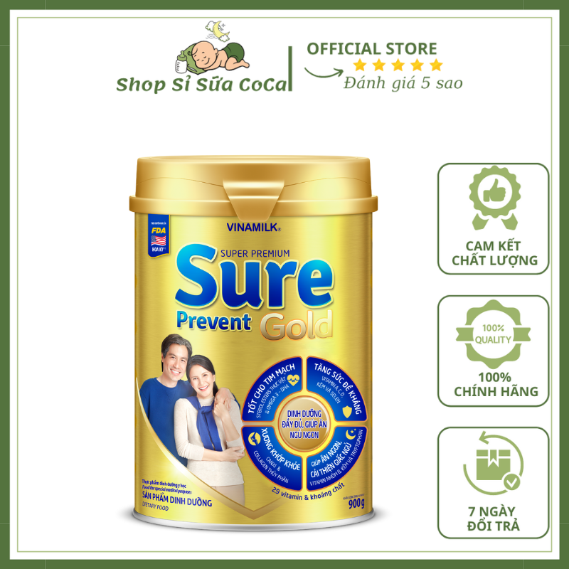 Sữa bột Sure Prevent Gold 900gr