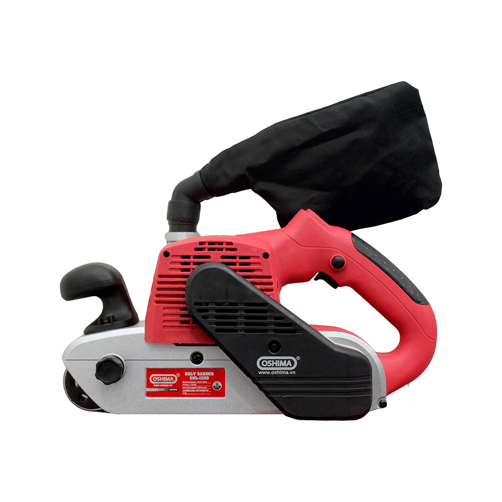 Máy chà nhám đồ gỗ, chà nhám lô cầm tay Oshima CNL-1200