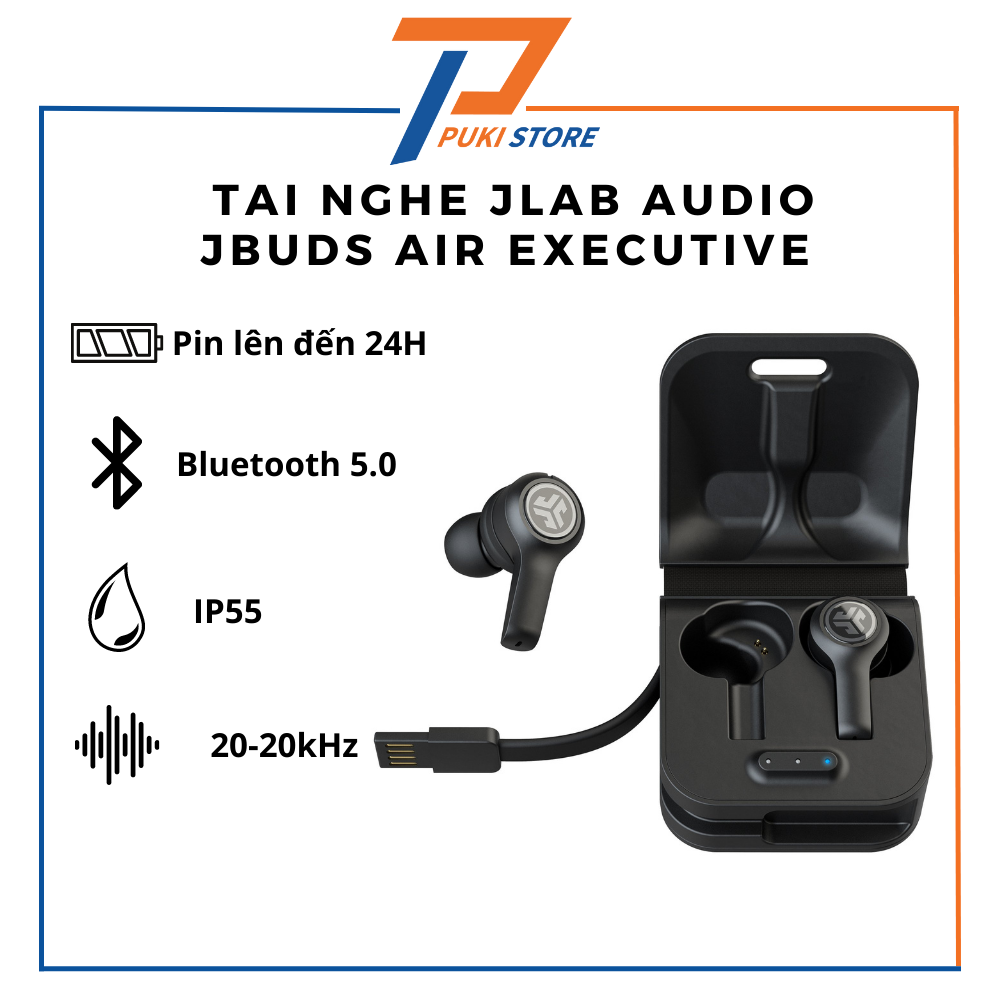 Tai nghe jlab audio epic air anc true wireless - tai nghe jlab anc