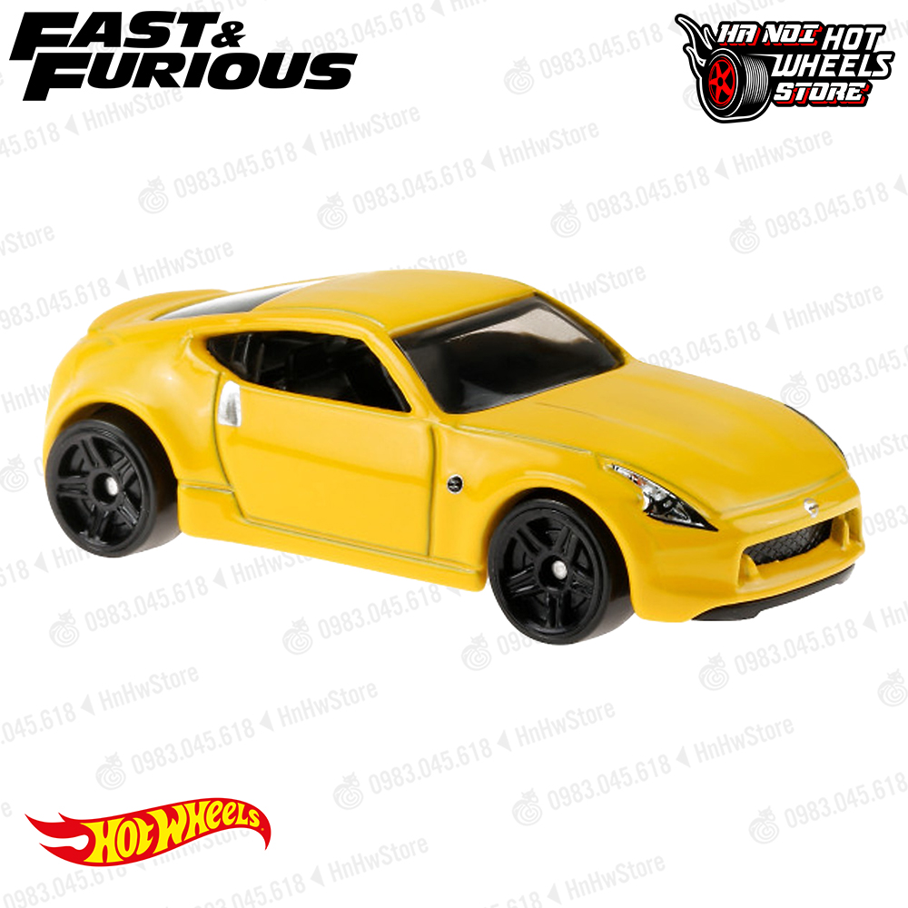 Xe Hot Wheels - Nissan 370z Loose Hot Wheels Fast & Furious xe mô hình ô tô đồ chơi tỷ lệ 1:64 hotwheels