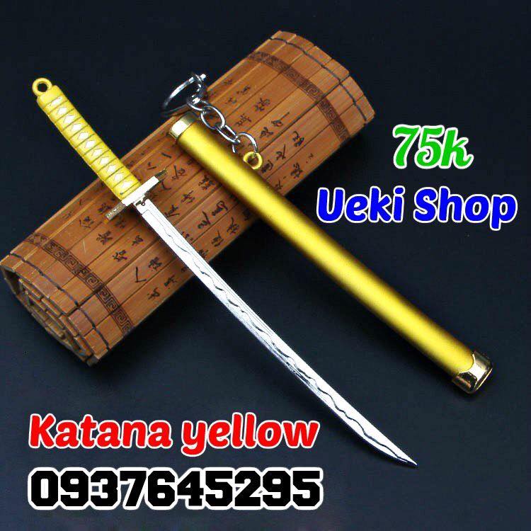 Móc Khóa mô hình Kiếm Nhật samurai đủ màu