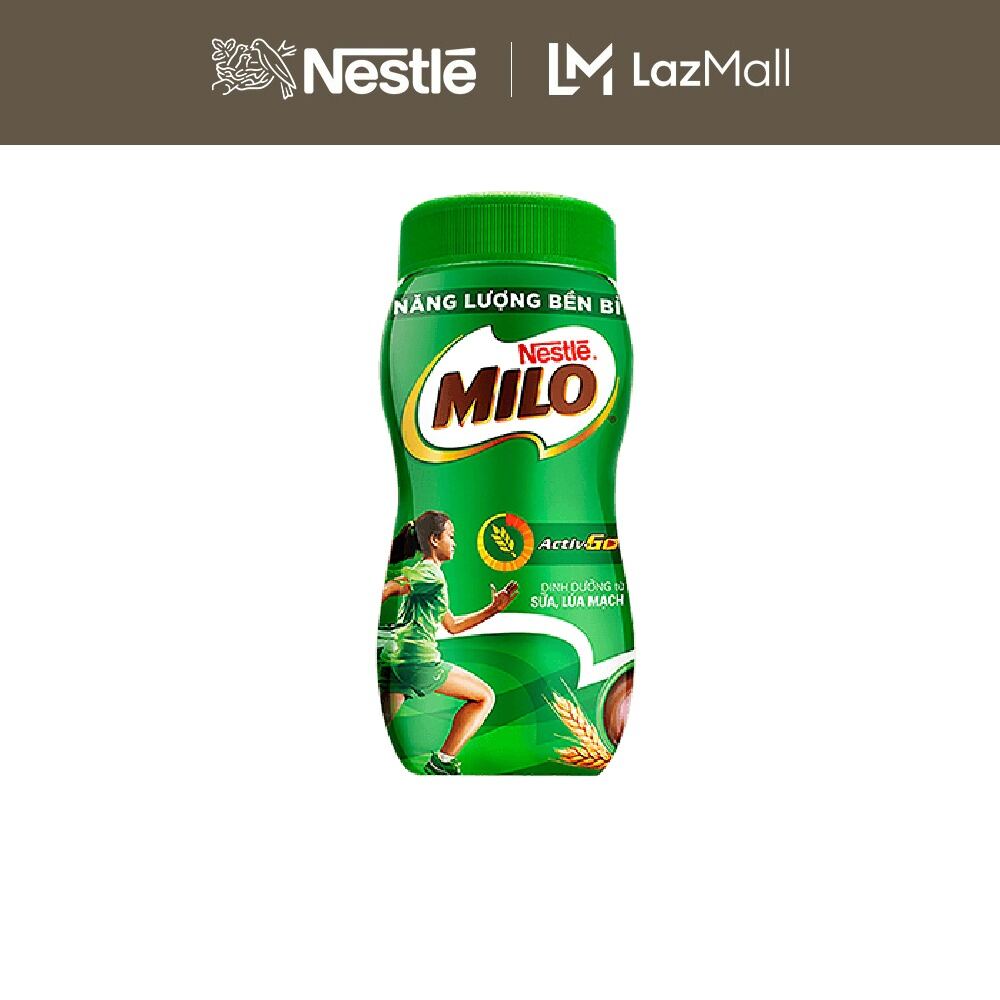   FREESHIP TOÀN QUỐC  Thức uống lúa mạch Nestlé® MILO® Nguyên chất 400g  hũ nhựa  