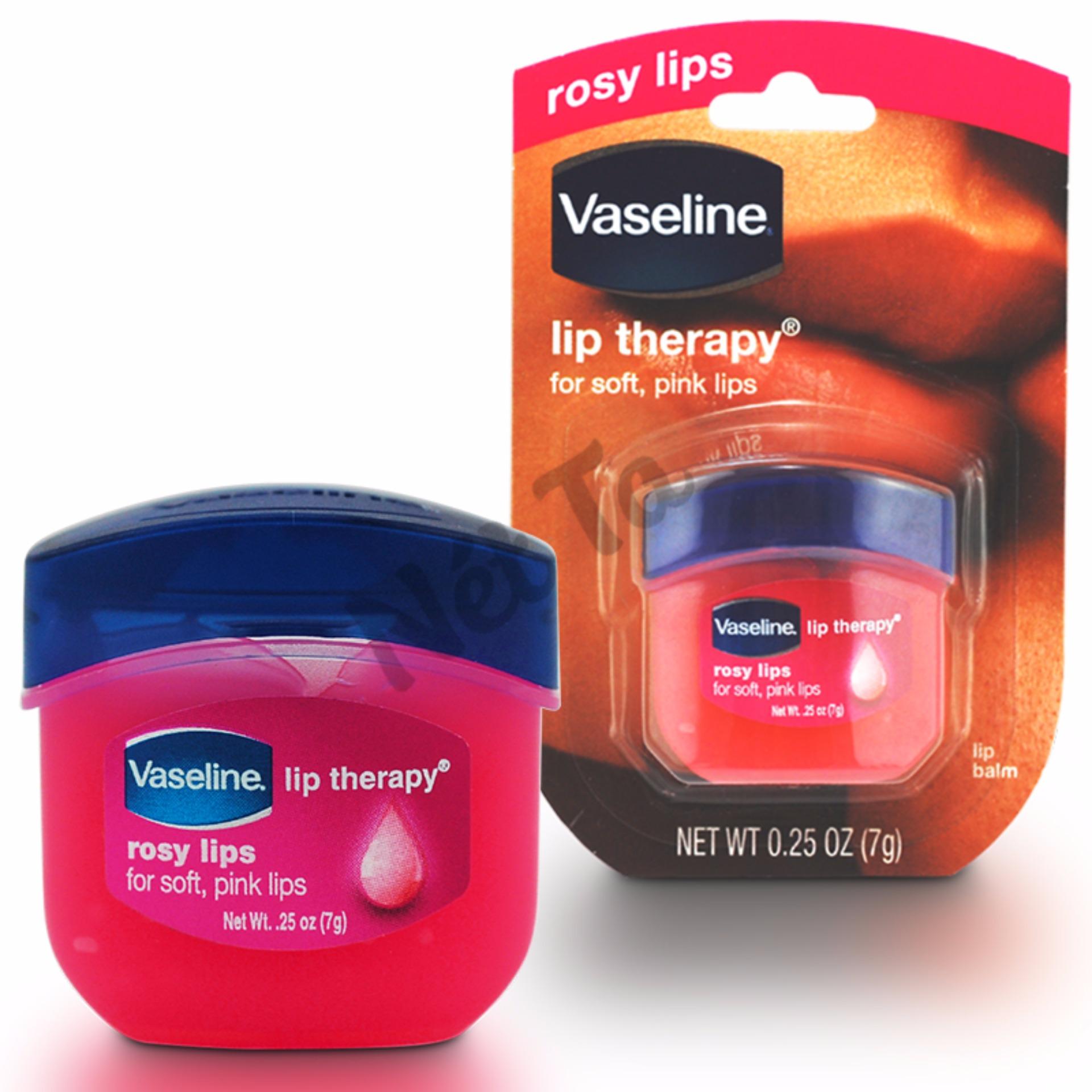 2 SON DƯỠNG MÔI VASELINE  - DƯỠNG ẨM -HỒNG MÔI TỰ NHIÊN-CHỐNG NỨT NẺ MÔI
