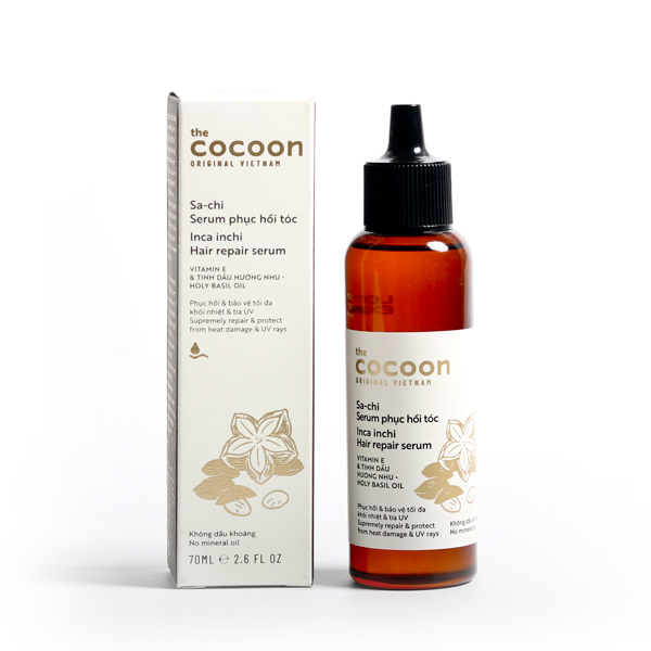 [HCM]Sachi serum phục hồi tóc hư tổn the cocoon 70ml