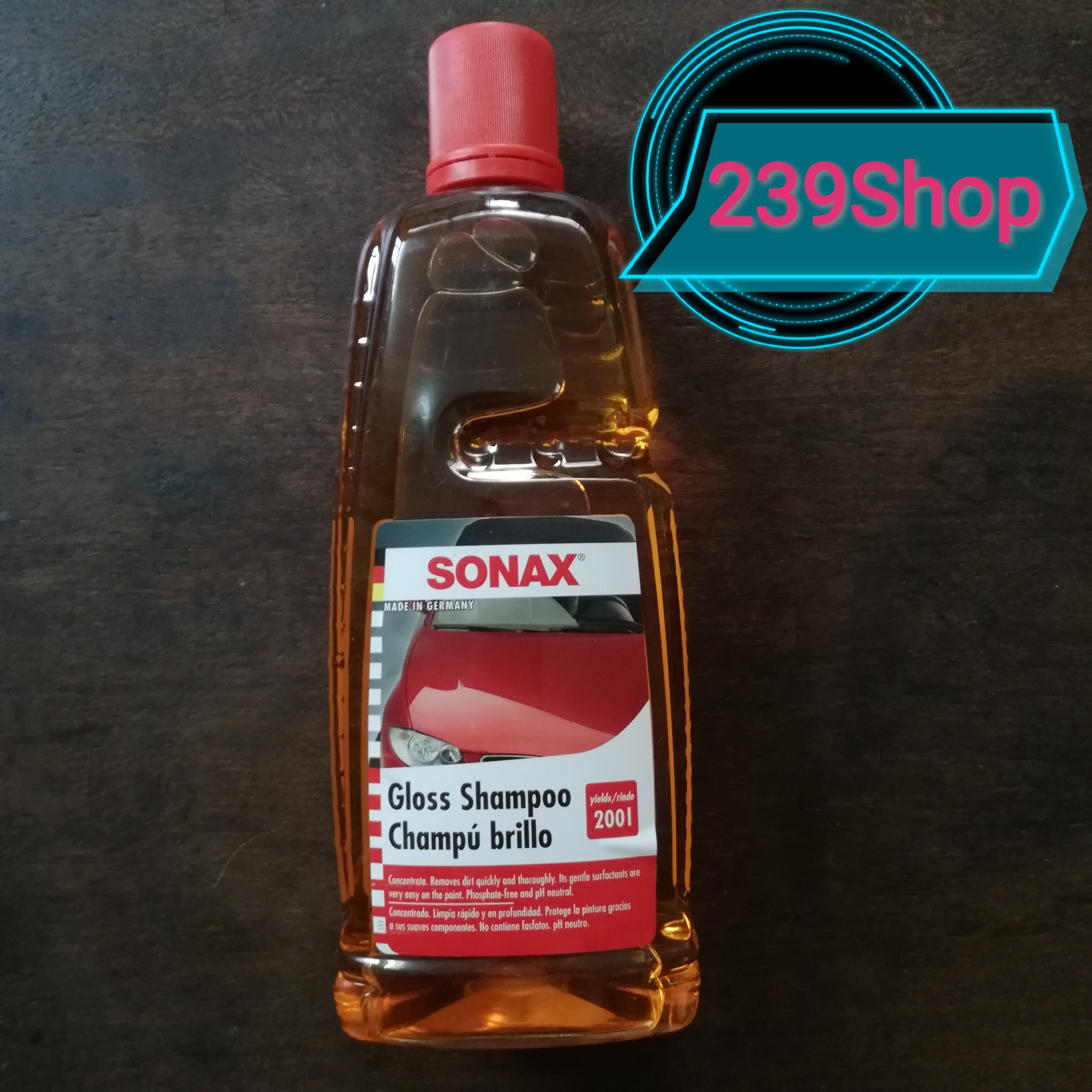 Nước rửa xe Sonax Gloss Shampoo 1 Lít 314300