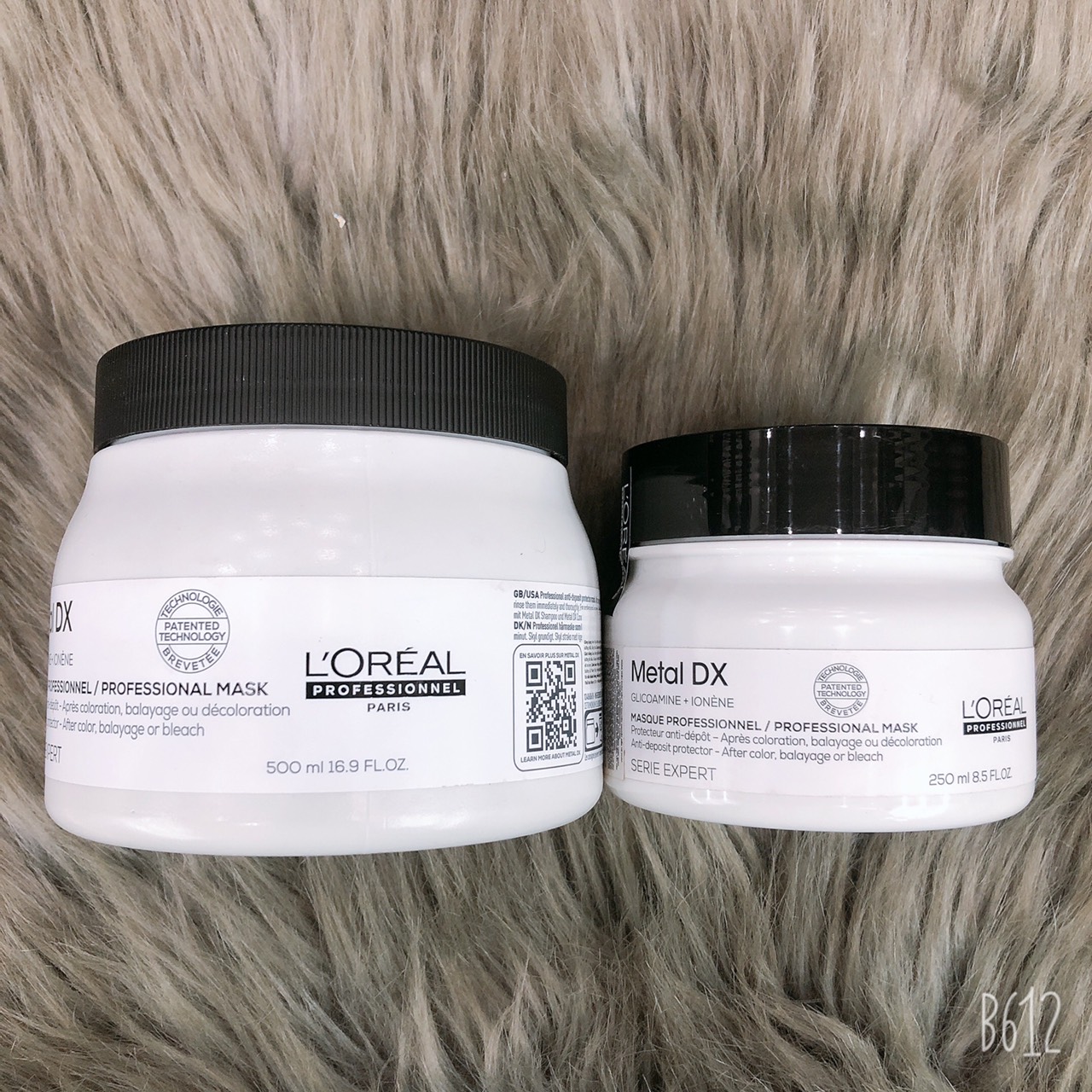 Dầu hấp siêu mượt dưỡng ẩm dành cho tóc sơ rối,trẻ ngọn,tóc duỗi thẳng LOreal Metal DX
