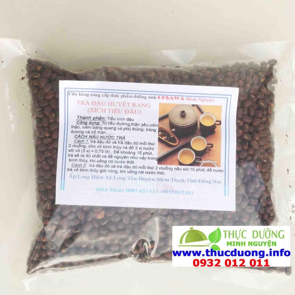 Trà đậu đỏ rang (1KG) - Giàm cân siêu tốc -Từ hạt gạo lứt đỏ vụ 6 tháng rang thủ công trên bếp lửa củi