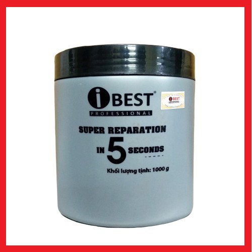 Kem ủ - hấp tóc mềm mượt thần kỳ 5 giây ibest 1000ml