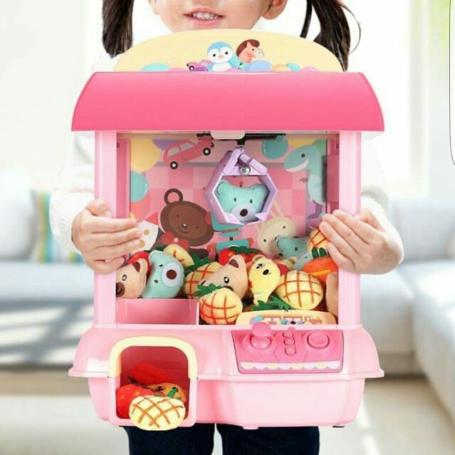 Máy gắp thú nhồi bông mini - kèm gấu