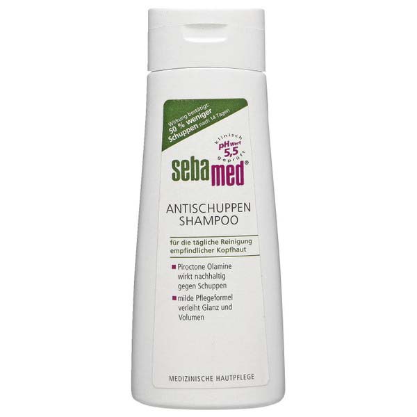 DẦU GỘI ĐẦU HẾT GÀU cho tóc NHỜN, NGỨA - SEBA MED Antischuppen Shampoo PLUS, 200ml.