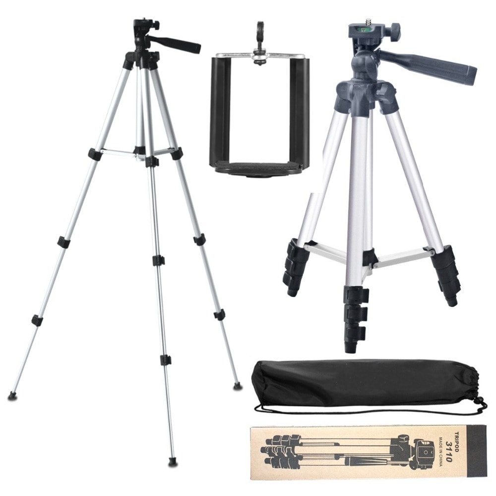Gậy chụp hình 3 chân 3110 giá đỡ tripod cho điện thoại máy ảnh kèm remote