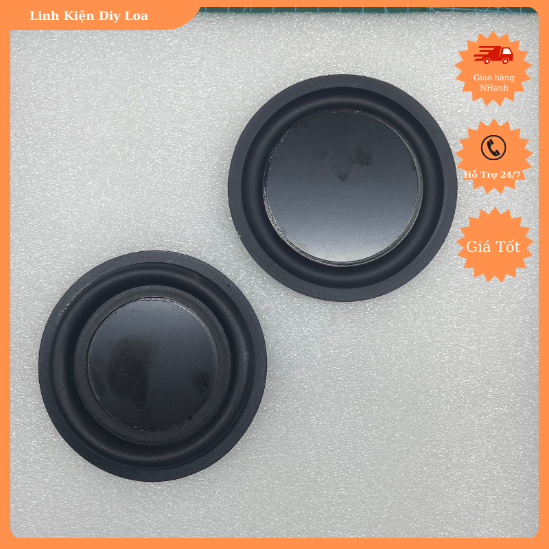 Màng Cộng hưởng loa 3inh 80mm,màng rung,màng thụ động tái tạo âm bass