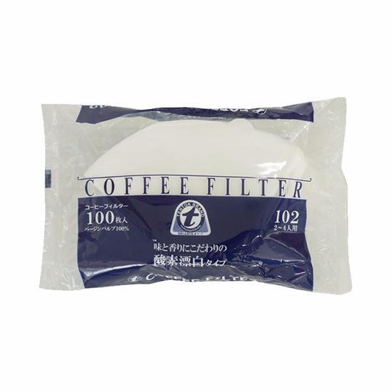 Giấy lọc cà phê tentok japan coffee paper filter size 102 white