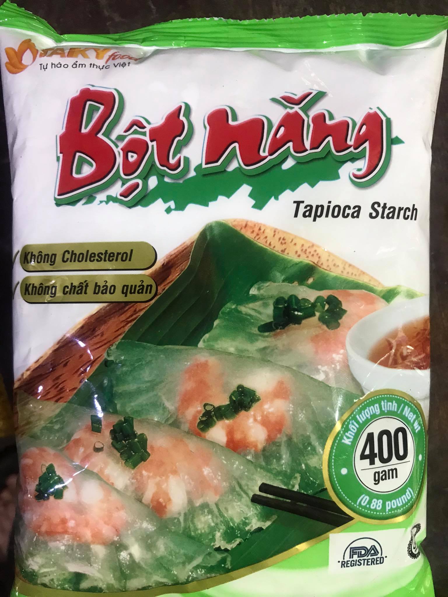Bột năng Tài Ký 400g x 5 gói, bột làm bánh bột lọc, tạo độ sánh cho các món xào, soup HSD còn nhiều | Tạp hóa Ánh Thảo
