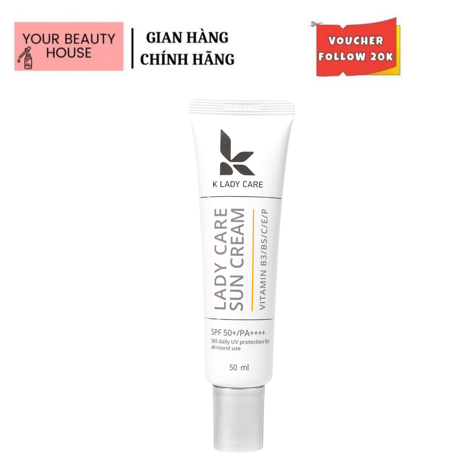 Kem chống nắng bảo vệ da toàn diện spf 50+