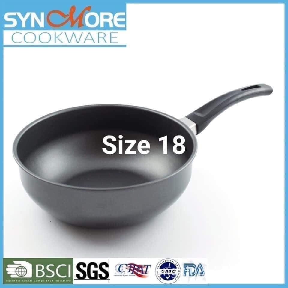 Chảo lõm sâu lòng , chảo chống dính , size 18cm, sâu 6,5cm