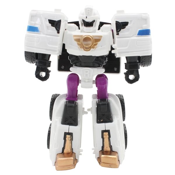 Đồ chơi robot biến hình vbc-l015-33a - màu trắng