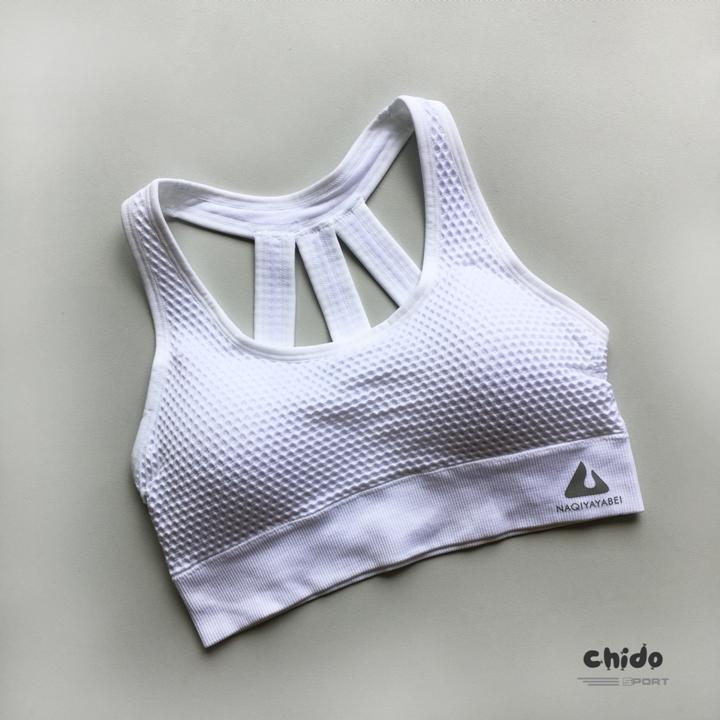 Áo bra tập Gym Yoga gân trám chìm, áo lót bra nữ, áo ngực nữ tập Gym, yoga, đồ tập nữ