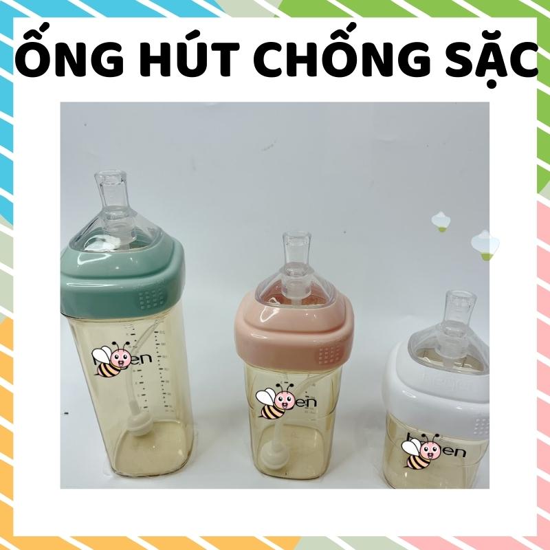 Hegen - Bộ chuyển đổi bình sữa thành ống tập hút - Bình tập hút Hegen - Núm hút Hegen - Ống hút cho bình Hegen