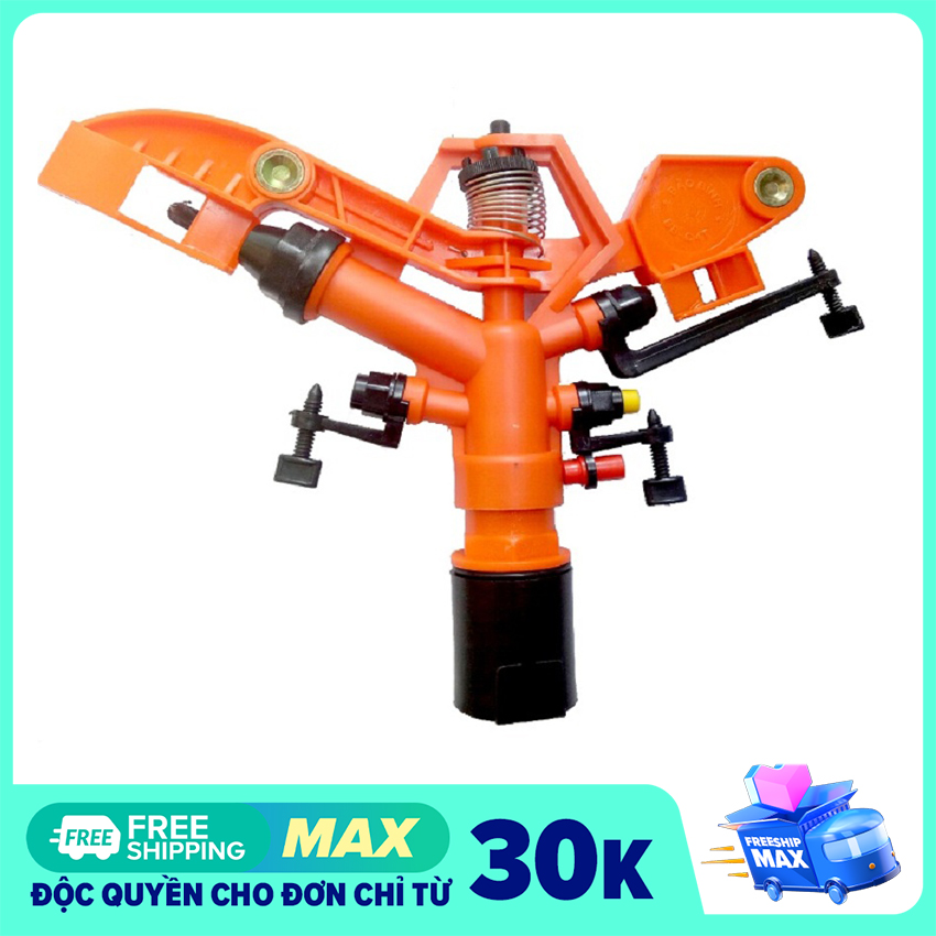 [HCM]Béc phun cánh đập lớn 4 tia kiểu Thổ Nhĩ Kỳ ren trong 34 chuyên dùng cho cây công nghiệp cây ăn trái