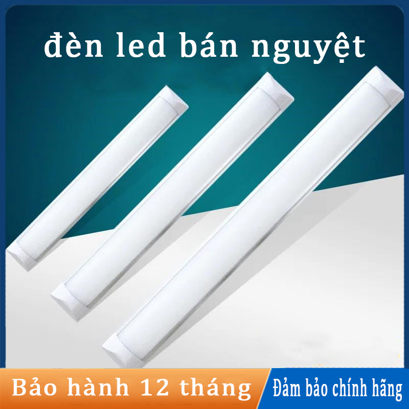 Đèn Led bán nguyệt 1.2m 40W 60W tuyp Led siêu sáng tiết kiệm điện-Đèn tuýp Led chống bụi-Bóng đèn led