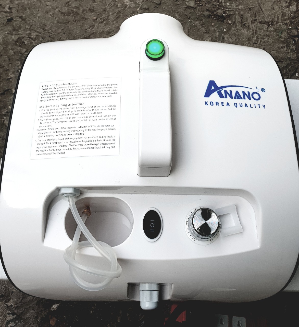 Máy khử khuẩn nano tạo khói anano - hàng cao cấp chính hãng