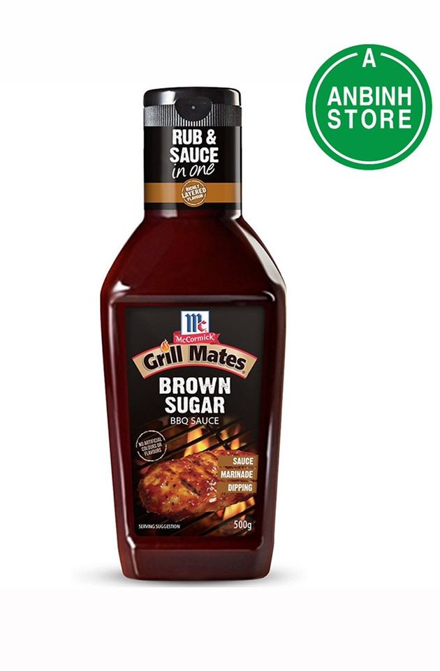 Sốt ướp bbq mccormick grill mates 500gr - brown sugar. date 05/2024