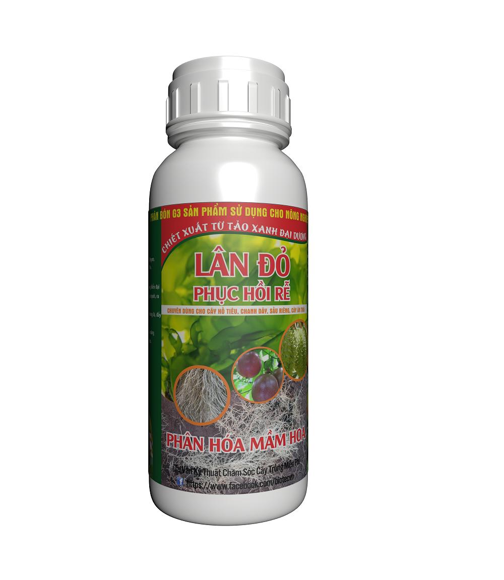 Phục hồi rễ, làm hoa - siêu lân đỏ 500ml