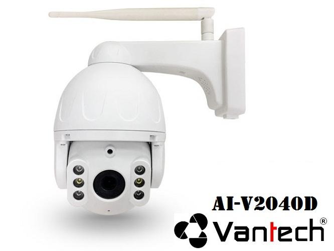 Camera ip speed dome hồng ngoại không dây 5.0 megapixel vantech ai-v2040d