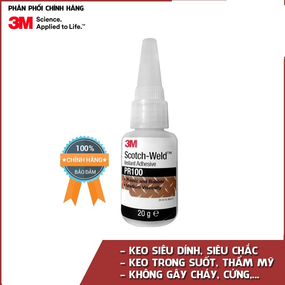 Keo Dán Giày 3M PR100 Siêu Dính