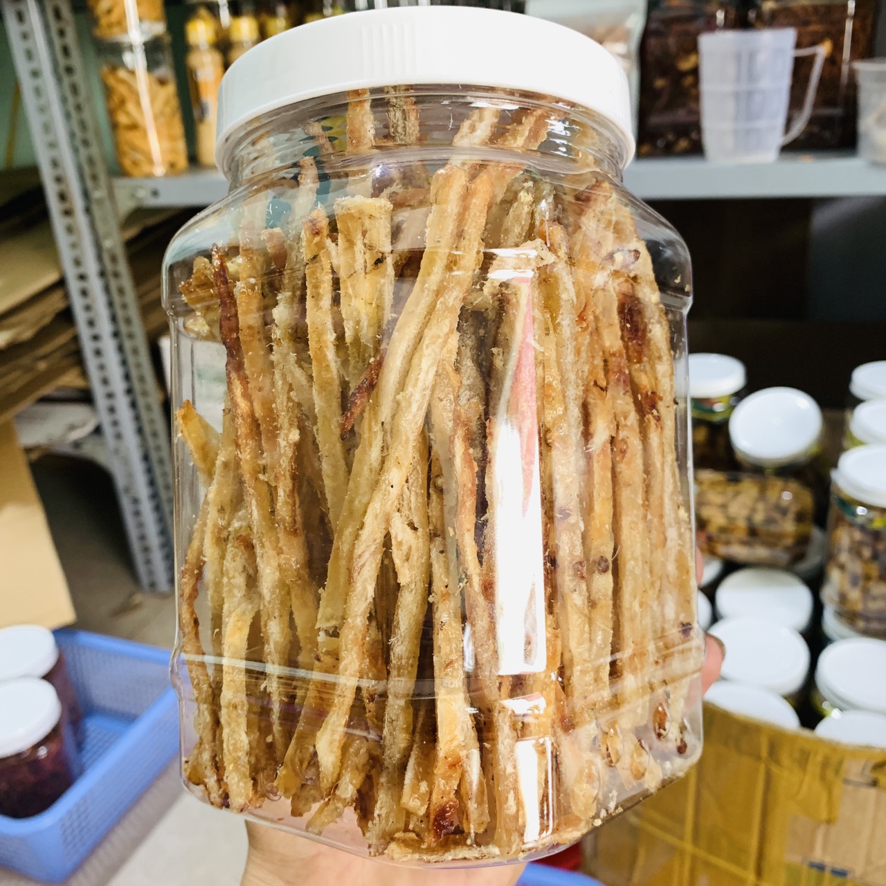 Cá thiều que tẩm vị 500gram ăn liền cực ngon