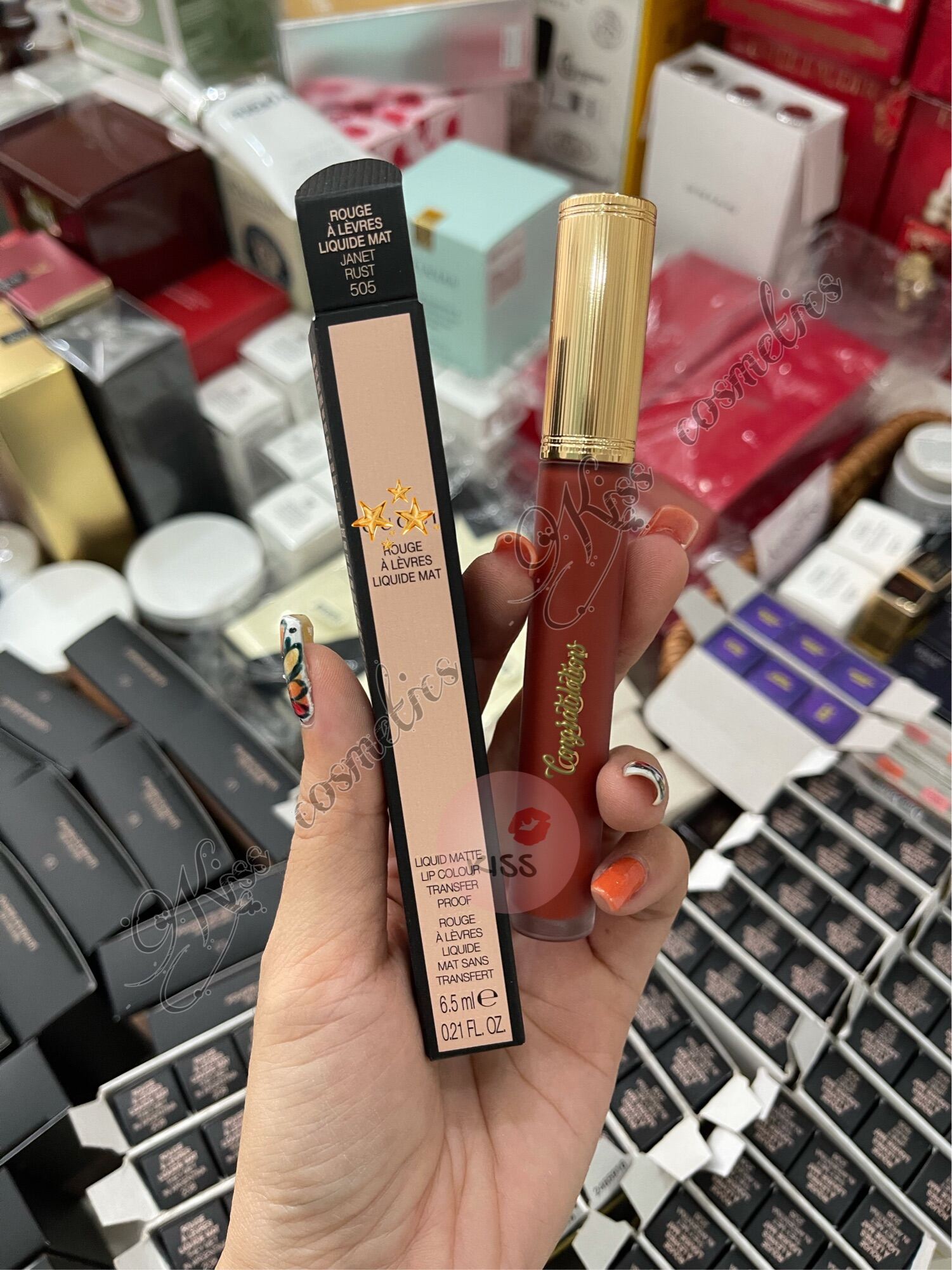 - son kem gucc! liquied 505 janet rust - kiss cosmetics
