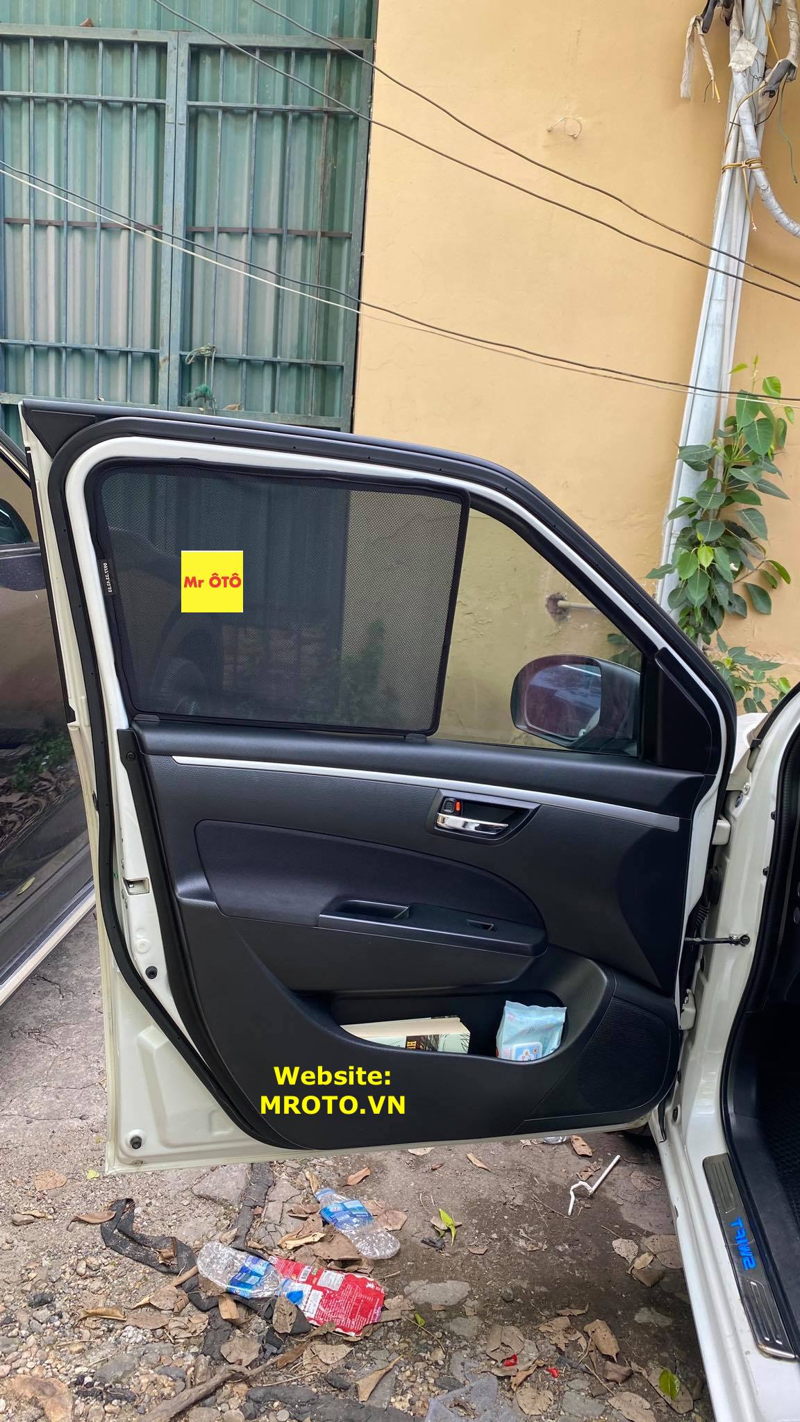 Rèm che nắng xe suzuki swift 2014-2017 hàng loại 1 mr.ôtô -bảo hành 2 năm
