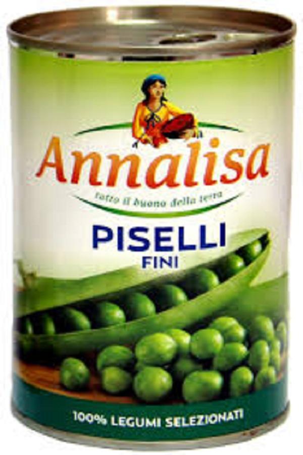 Đậu đóng lon hà lan đóng lon 400g - annalisa