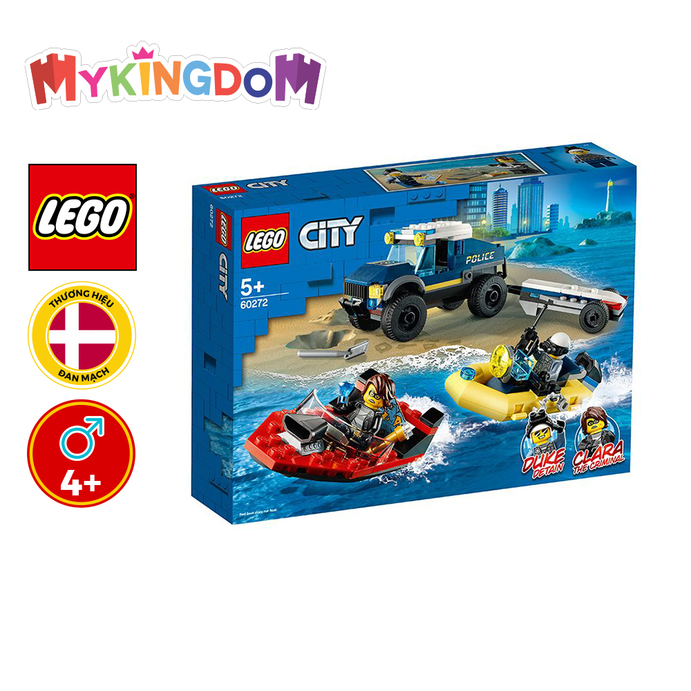 Lego City Xe Police Vận Chuyển The Criminal 60276 | Lazada.Vn