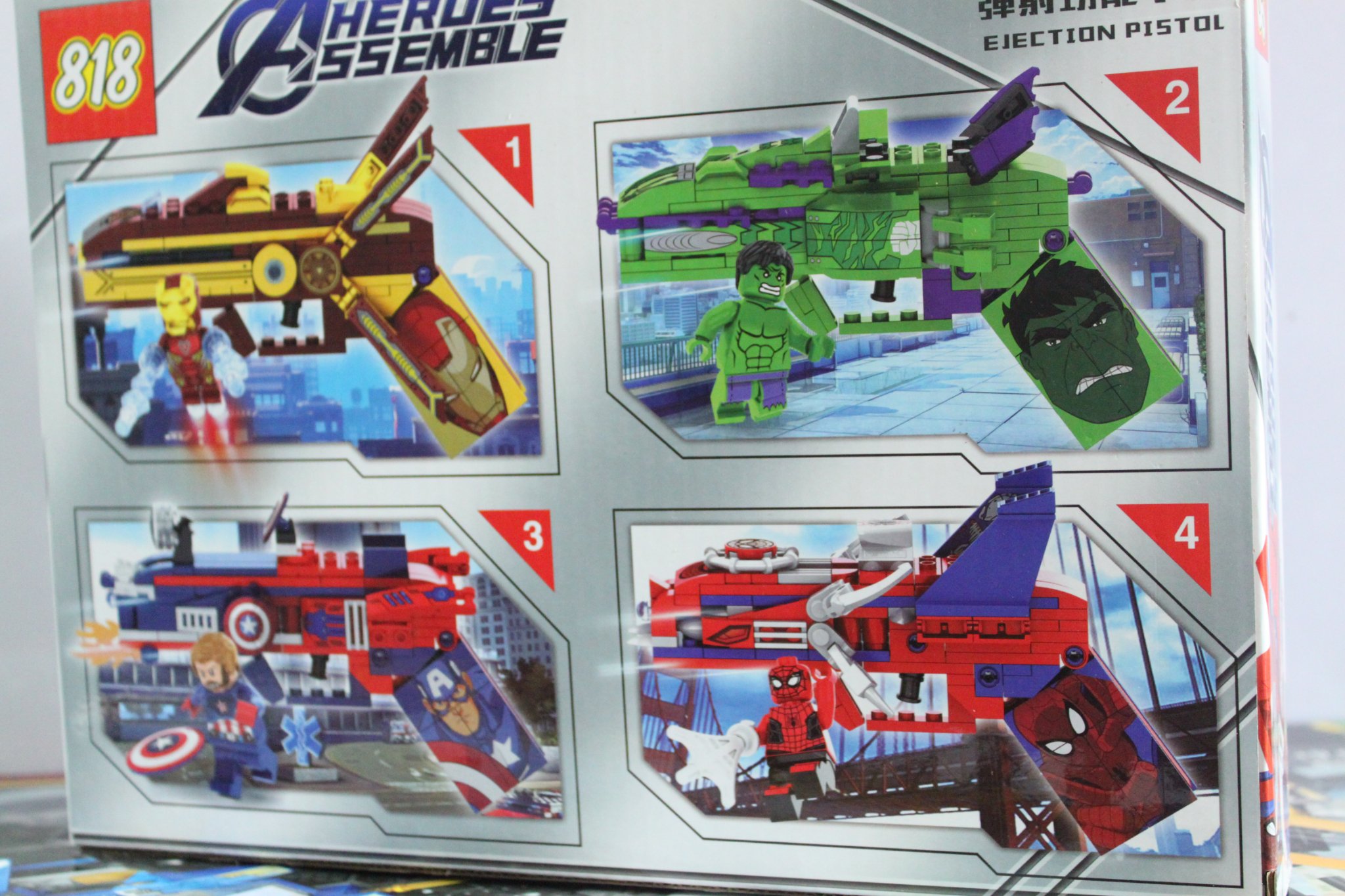 Đồ Chơi Lắp Ráp Siêu Anh Hùng Heroes Assemble 98179 nhiều mẫu lựa chọn