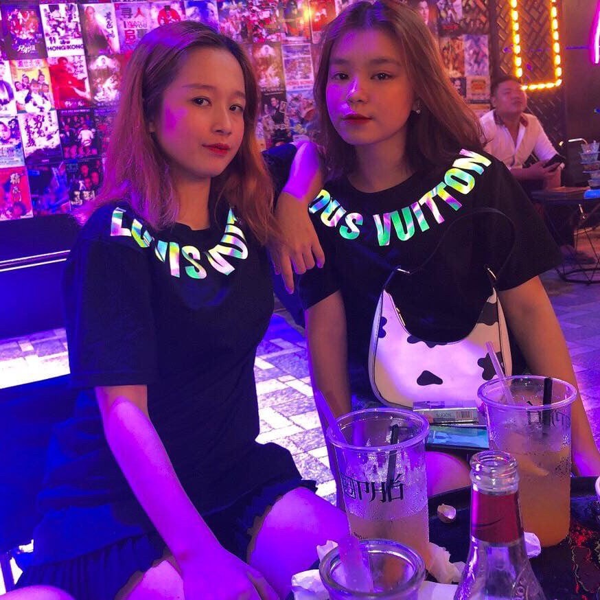 Nguyen ngoan fashion áo thun lapi vn unisex phản quang bạc tq23