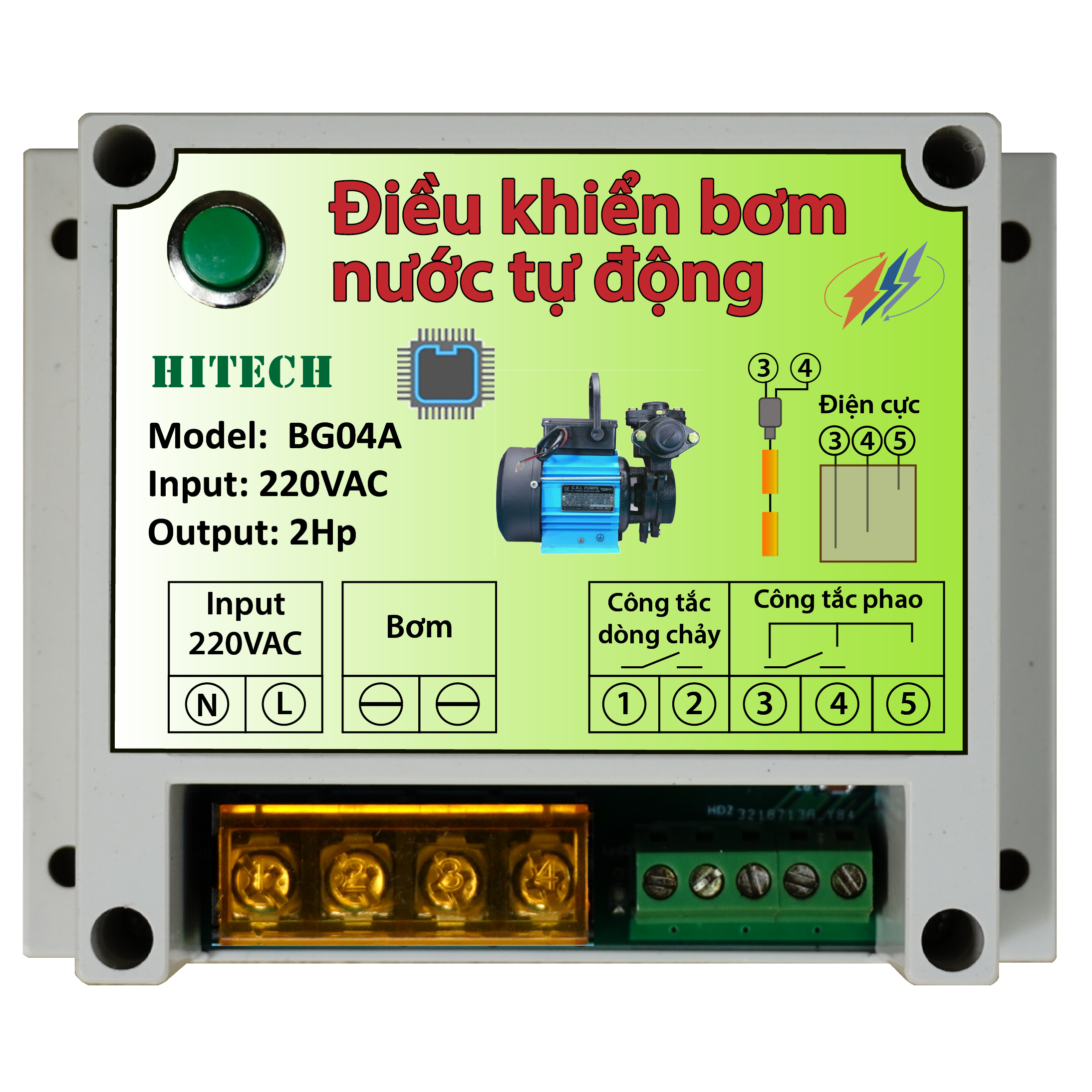 Bộ điều khiển bơm nước tự động