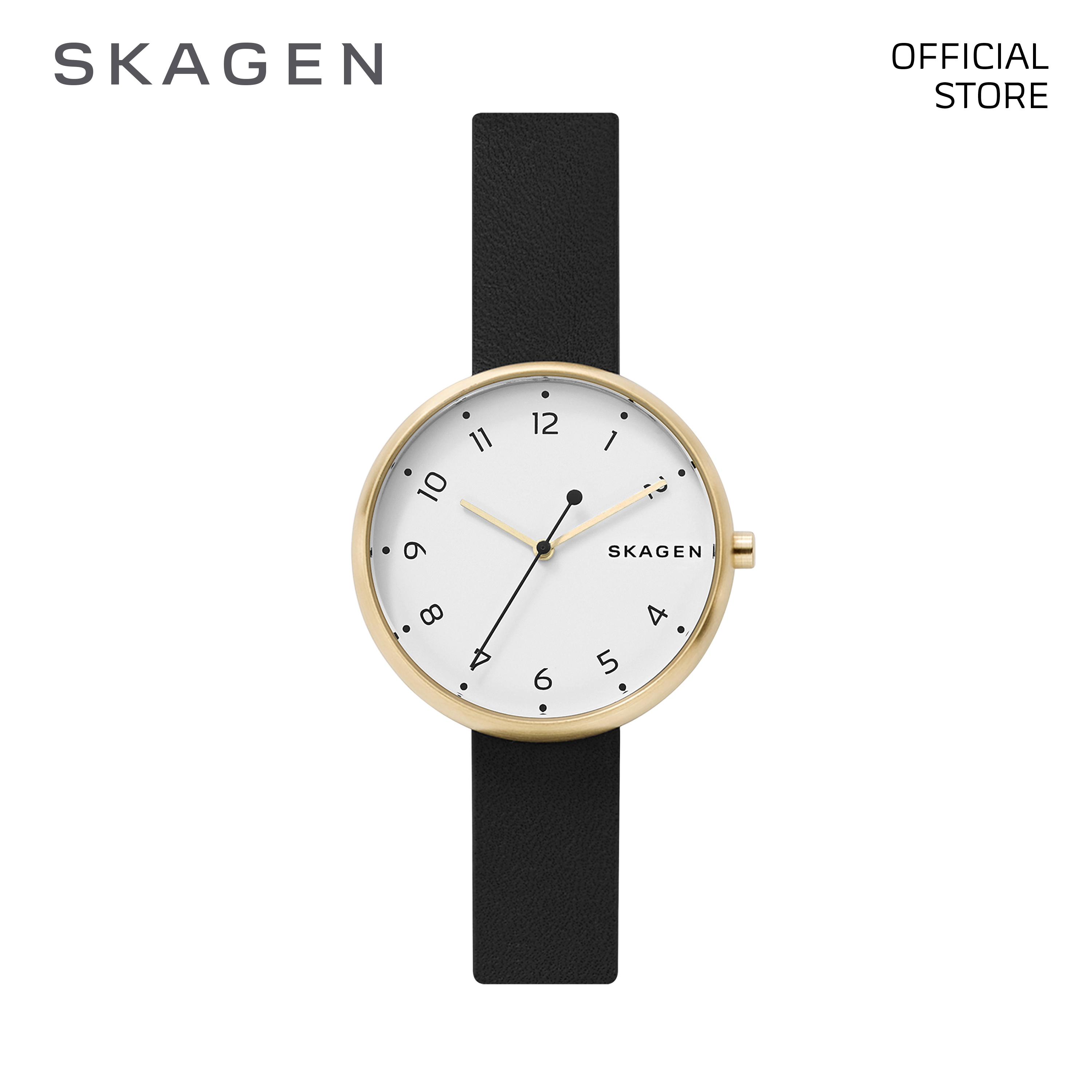 Đồng hồ nữ Skagen SIGNATUR dây da SKW2626 - màu đen