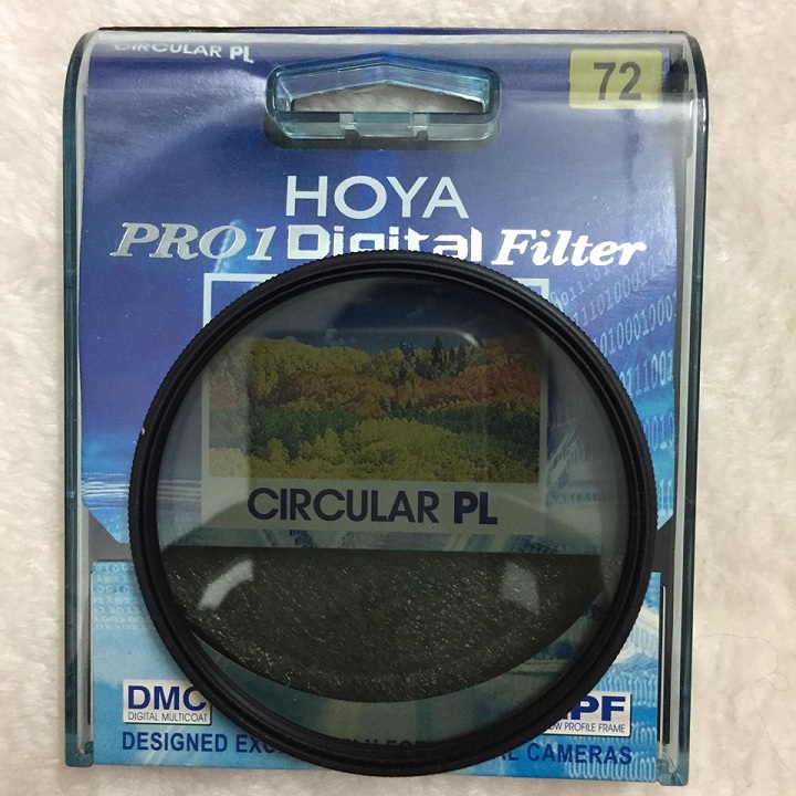 Kính lọc Hoya C-PL phi 72 dùng cho ống kính máy ảnh