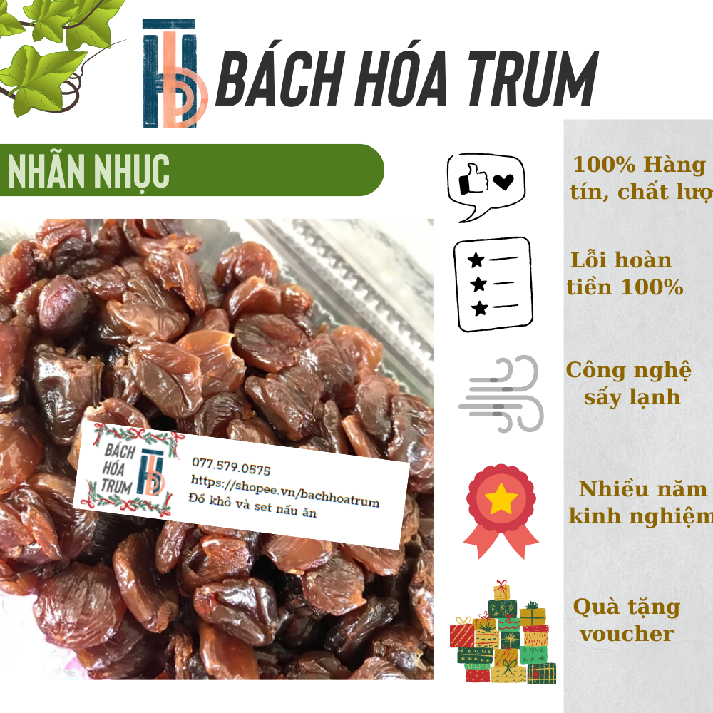 ✅ nhãn nhục hưng yên loại ngon chất lượng - 500g