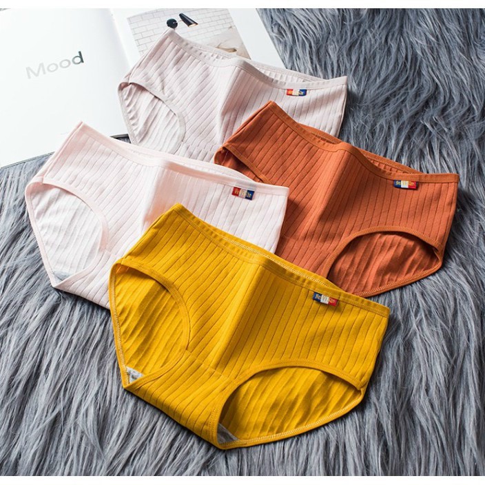 Bộ 10 quần lót nữ cotton tăm xuất nhật